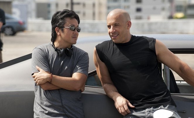 Fast and Furious 5 - Tournage - Justin Lin, Vin Diesel