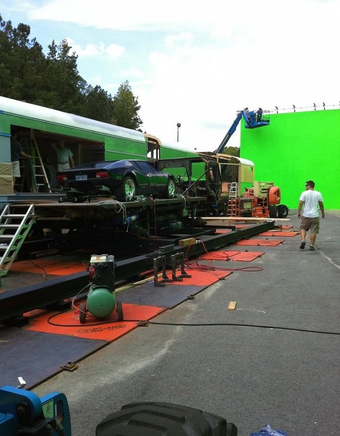 Fast Five - Van de set