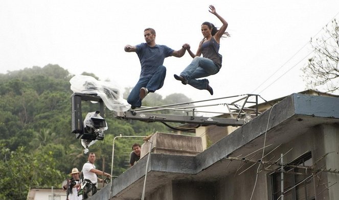 Fast & Furious Five - Dreharbeiten - Paul Walker, Jordana Brewster