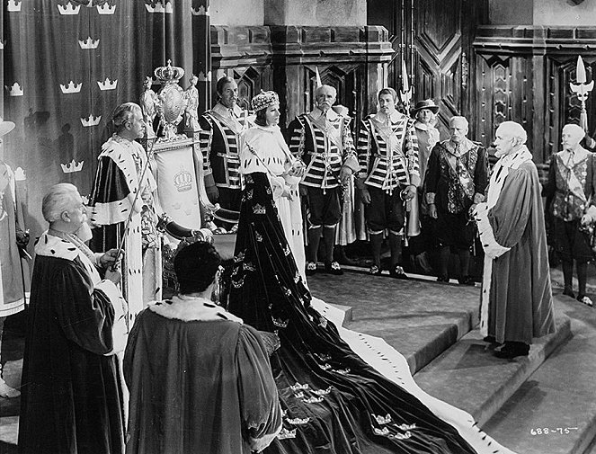 La reina Cristina de Suecia - De la película - Reginald Owen, Greta Garbo, Lewis Stone