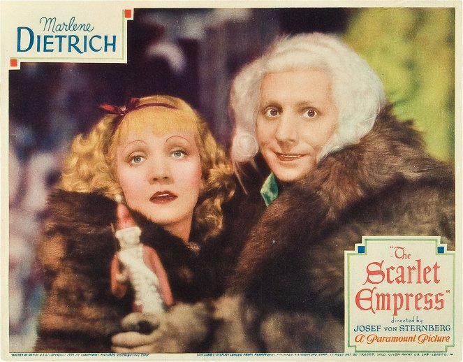 Die große Zarin - Lobbykarten - Marlene Dietrich