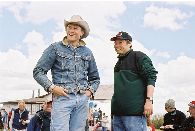 Brokeback Mountain (En terreno vedado) - Del rodaje - Heath Ledger, Ang Lee