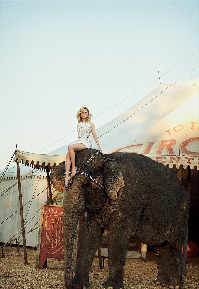 Agua para elefantes - Promoción - Reese Witherspoon