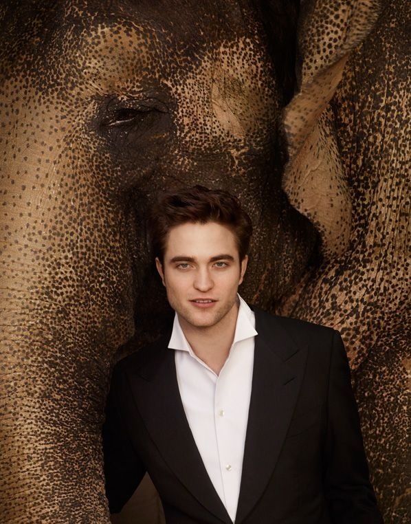 Wasser für die Elefanten - Werbefoto - Robert Pattinson