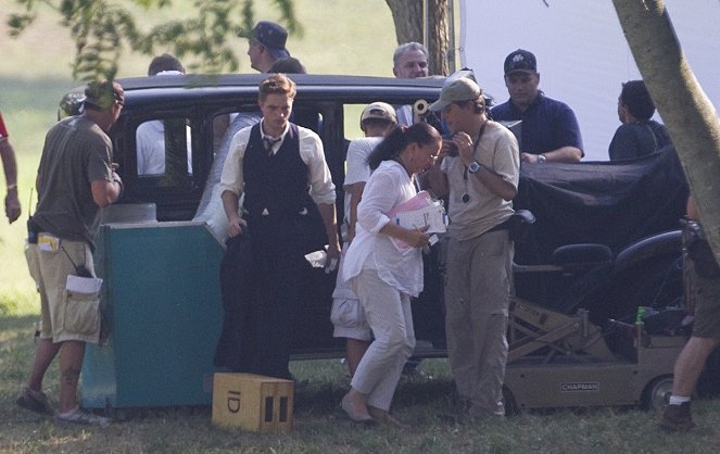 De l'eau pour les éléphants - Tournage