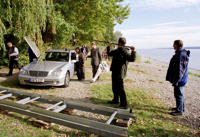 Tatort - Season 37 - Der schwedische Freund - De filmagens - Eva Mattes, Benjamin Morik