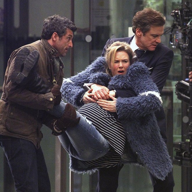 Bridget Jones 3 - Z realizacji - Patrick Dempsey, Renée Zellweger, Colin Firth