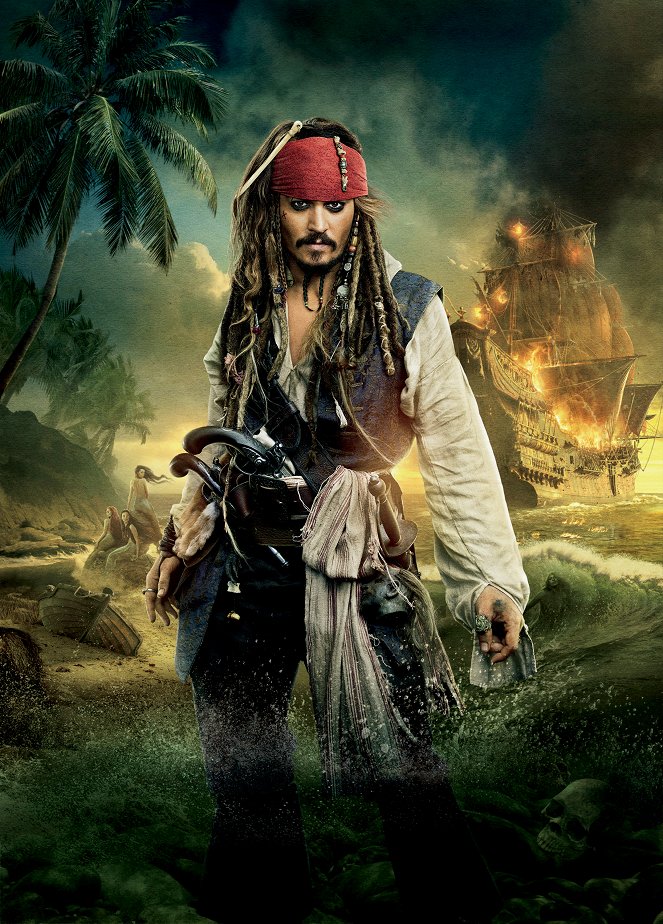 Pirates of the Caribbean 4 - Fremde Gezeiten - Werbefoto - Johnny Depp