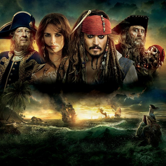 Piratas das Caraíbas - Por Estranhas Marés - Promo - Geoffrey Rush, Penélope Cruz, Johnny Depp, Ian McShane