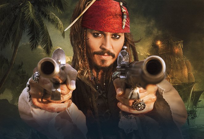 Pirates of the Caribbean 4 - Fremde Gezeiten - Werbefoto - Johnny Depp