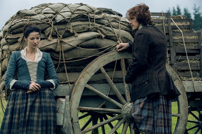 Outlander - Az idegen - Készen Állok - Filmfotók - Caitríona Balfe, Sam Heughan