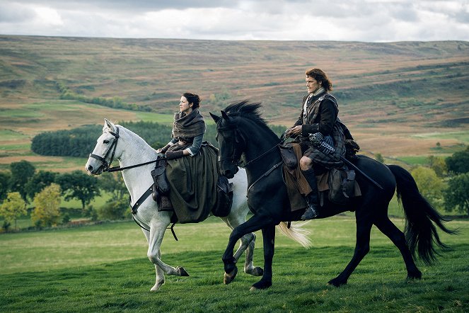 Outlander - Die Highland-Saga - Bereit zum Kampf - Filmfotos - Caitríona Balfe, Sam Heughan