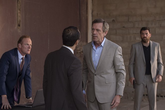 The Night Manager - Episode 6 - Film - Alistair Petrie, Hugh Laurie