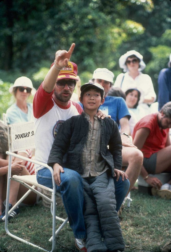 Indiana Jones et le Temple maudit - Tournage - Steven Spielberg, Ke Huy Quan