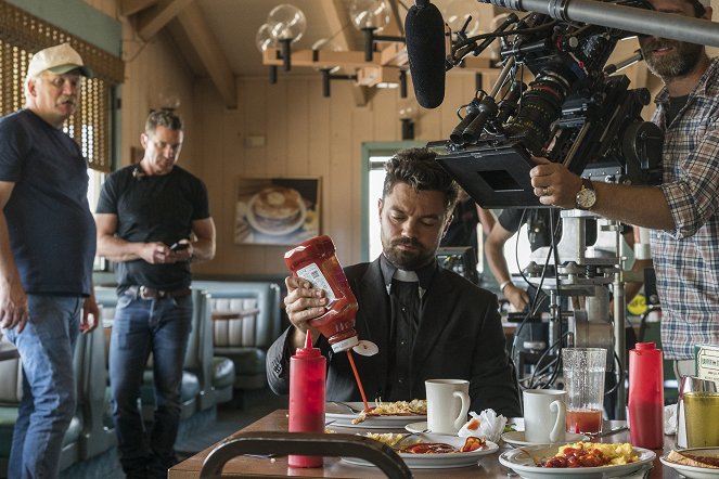 Prédikátor - Season 1 - Forgatási fotók - Dominic Cooper