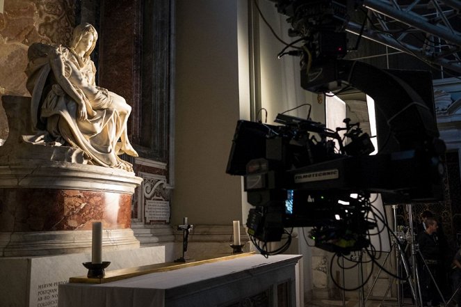 San Pietro e le Basiliche Papali di Roma 3D - Dreharbeiten