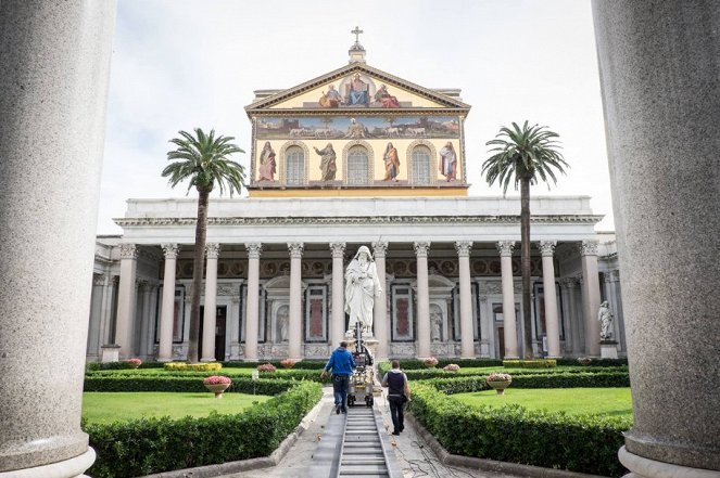 Saint Pierre et les Basiliques Papales de Rome en 3D - Tournage