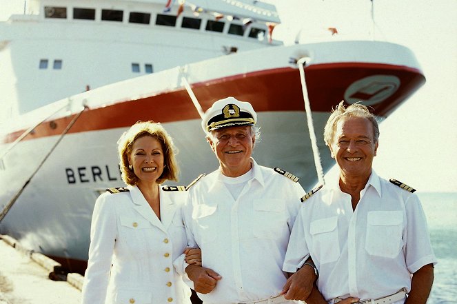 Das Traumschiff - Namibia - Werbefoto - Heide Keller, Heinz Weiss, Horst Naumann