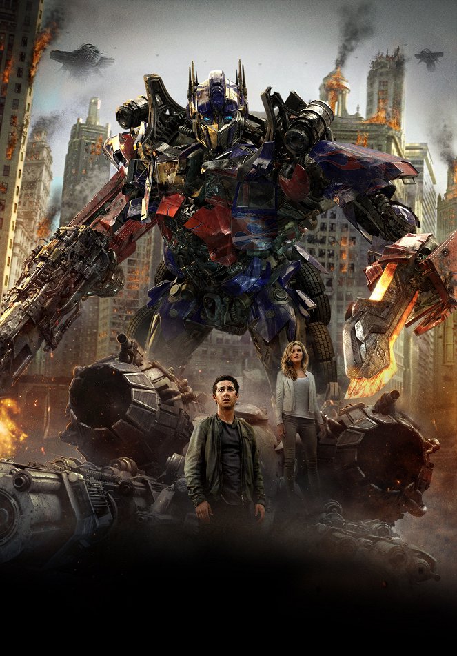 Transformers 3 - Werbefoto - Shia LaBeouf, Rosie Huntington-Whiteley