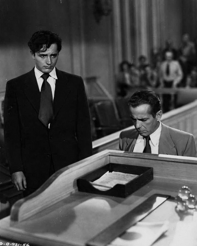 Vor verschlossenen Türen - Filmfotos - John Derek, Humphrey Bogart