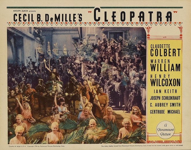 Cleopatra - Lobby Cards