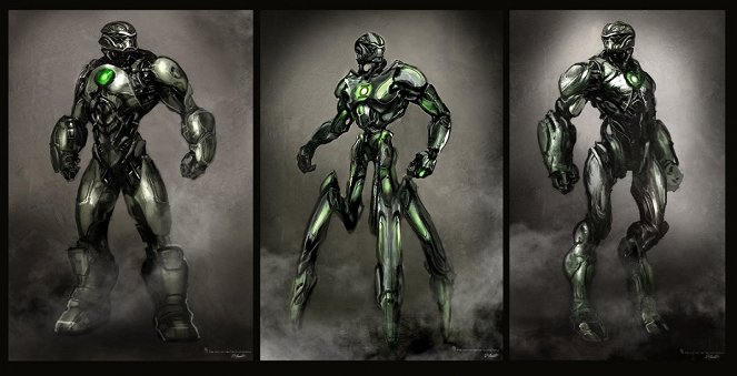 Green Lantern - Grafika koncepcyjna