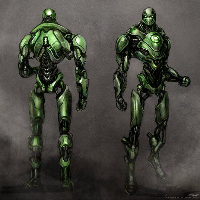 Green Lantern. Linterna verde - Arte conceptual