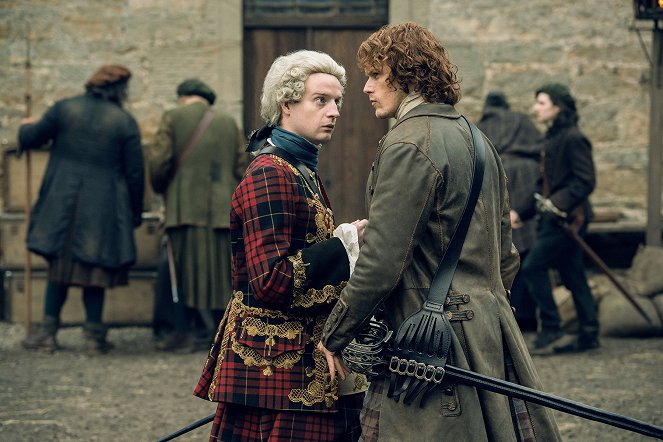 Outlander - Die Highland-Saga - Schlachtplan - Filmfotos - Andrew Gower, Sam Heughan