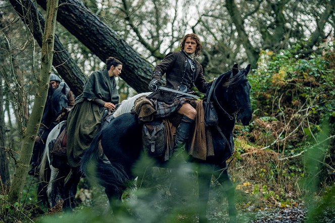 Outlander - Az idegen - Enyém A Bosszúállás - Filmfotók - Caitríona Balfe, Sam Heughan
