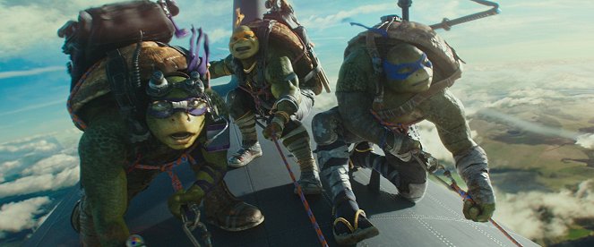 Wojownicze żółwie ninja: Wyjście z cienia - Z filmu