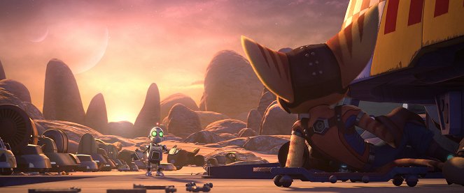Ratchet és Clank – A galaxis védelmezői - Filmfotók