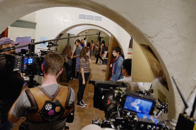 The Fosters - Potential Energy - Tournage - Maia Mitchell, David Lambert