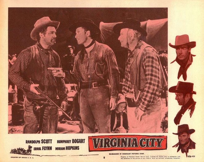 Virginia City - Lobbykaarten