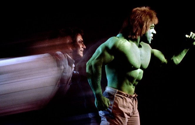 The Death of the Incredible Hulk - Werbefoto - Bill Bixby, Lou Ferrigno