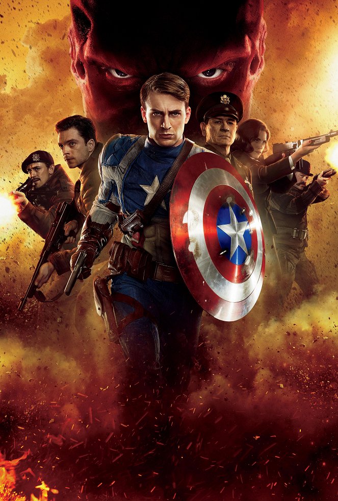 Captain America: The First Avenger - Promo - JJ Feild, Sebastian Stan, Chris Evans, Tommy Lee Jones, Hayley Atwell, Neal McDonough