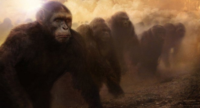 El origen del planeta de los simios - Arte conceptual