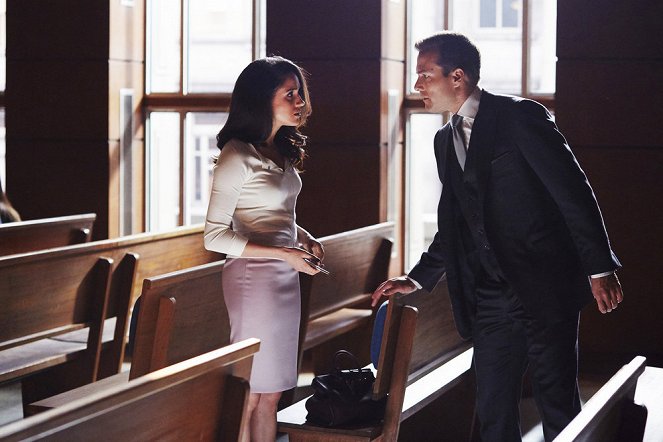 Suits - Season 5 - 25th Hour - Photos - Meghan, Duchess of Sussex, Gabriel Macht