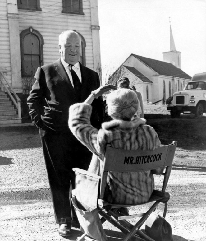 Les Oiseaux - Tournage - Alfred Hitchcock