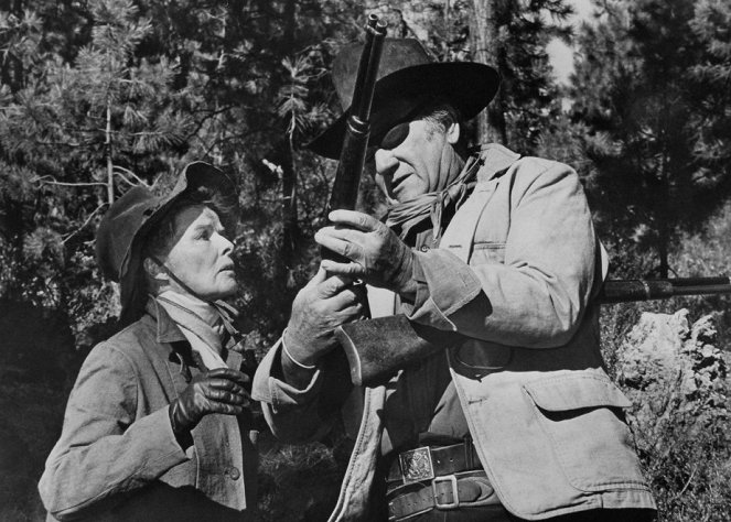 Une bible et un fusil - Film - Katharine Hepburn, John Wayne
