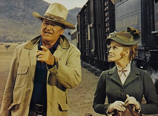 Ladrones de trenes - De la película - John Wayne, Ann-Margret