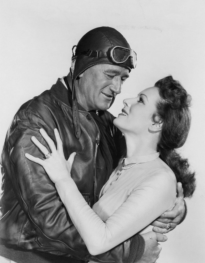 The Wings of Eagles - Werbefoto - John Wayne, Maureen O'Hara