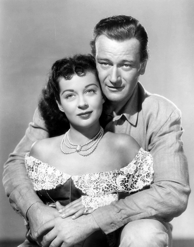 La venganza del Bergantín - Promoción - Gail Russell, John Wayne