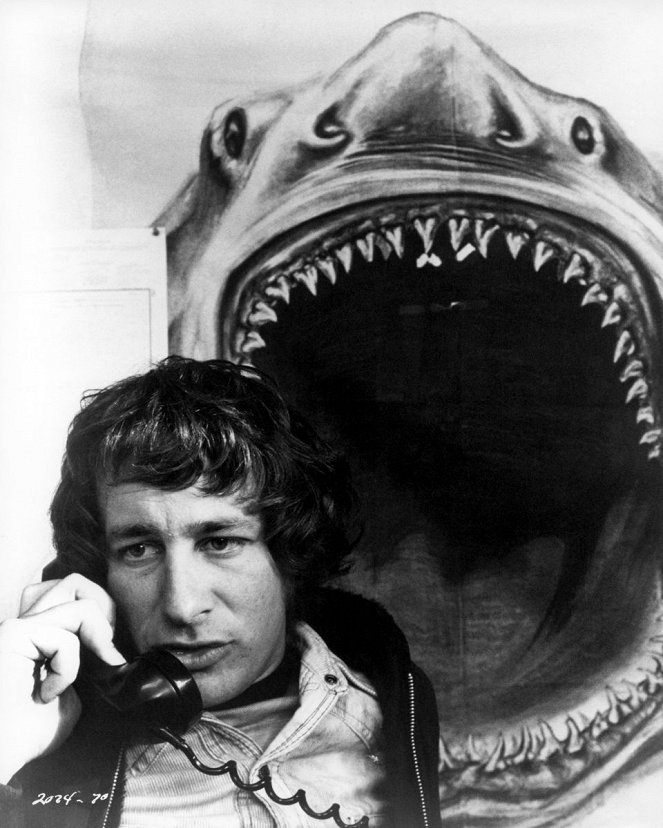 Tiburón - Del rodaje - Steven Spielberg