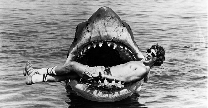 Cápa - Forgatási fotók - Steven Spielberg