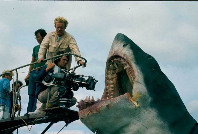 O Tubarão - De filmagens - Steven Spielberg