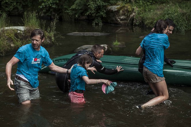 Špunti na vodě - Kuvat kuvauksista - Jiří Langmajer