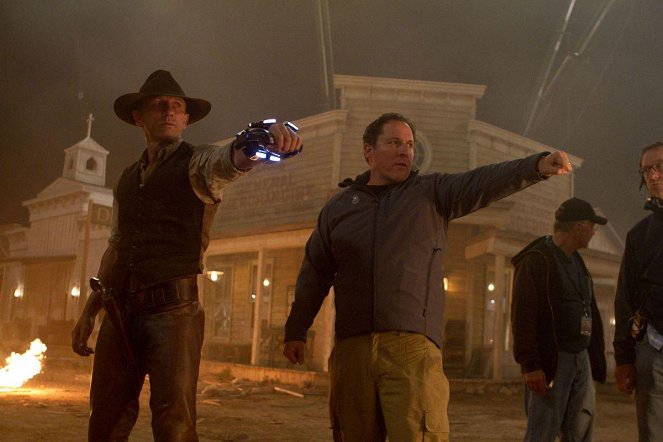 Cowboys & Aliens - Dreharbeiten - Daniel Craig, Jon Favreau