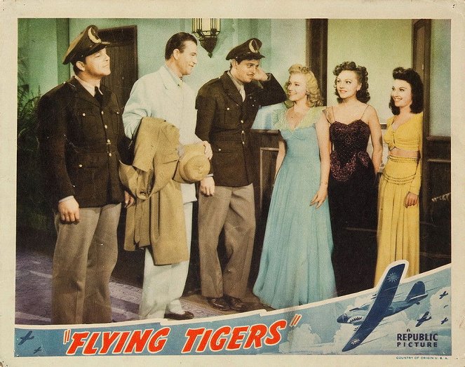 Flying Tigers - Cartões lobby - John Wayne, John Carroll