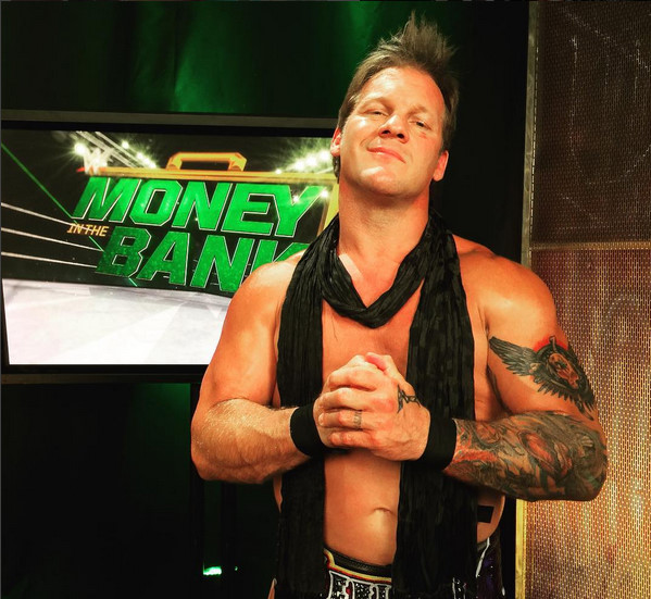 WWE Money in the Bank - Z natáčení - Chris Jericho