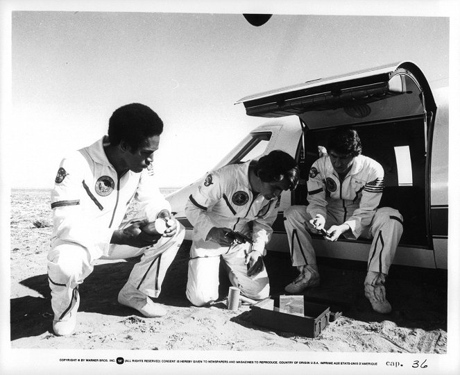 Capricorn One - Lobbykaarten - O.J. Simpson, James Brolin, Sam Waterston